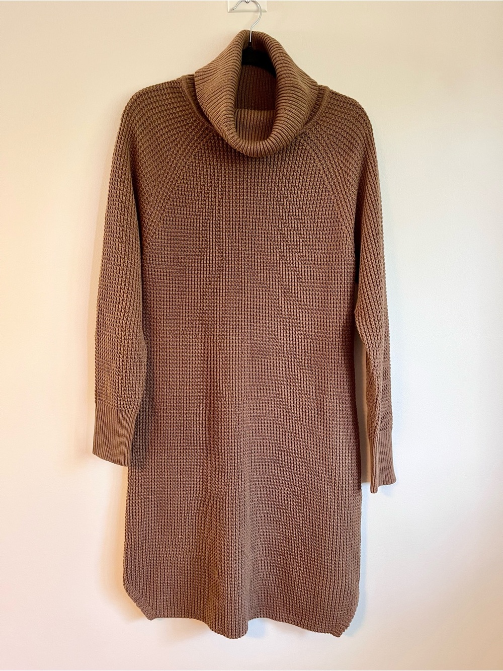 Dex Knit Turtleneck Sweater Dress